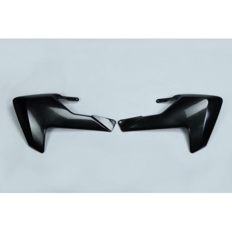 Plásticos laterales de radiador UFO negro Husqvarna TC85