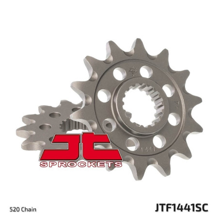 Kit de cadena JT 520HDS 14/48 Super-Reforzado - corona ultraligero autolimpiable