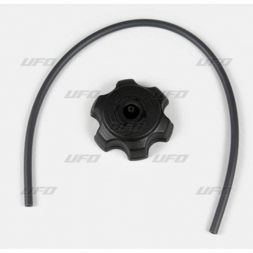 Tapón depósito UFO negro tipo Kawasaki KX