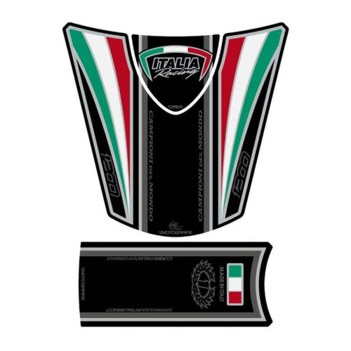 Protector de depósito Motografix DIAVEL negro