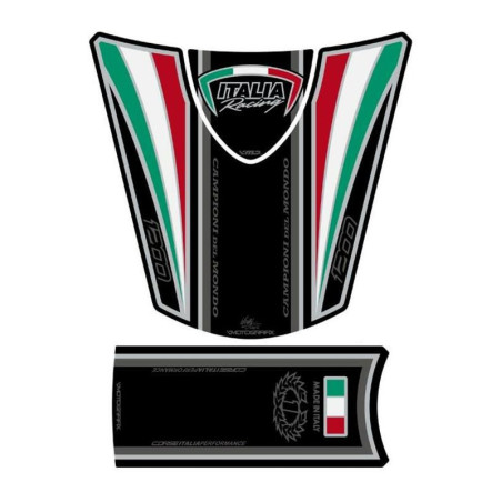 Protector de depósito Motografix DIAVEL negro