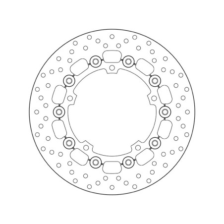 Disco de freno BREMBO Serie Oro redondo flotante