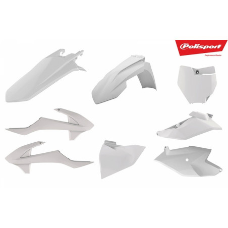 Kit plástica Polisport KTM blanco 90761