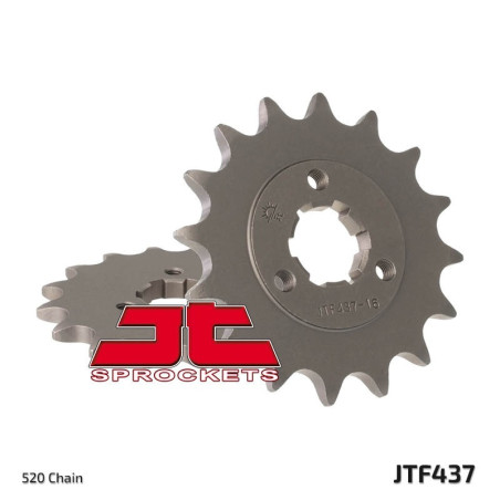 Kit de cadena JT 520X1R 16/42 Reforzado - corona Standard