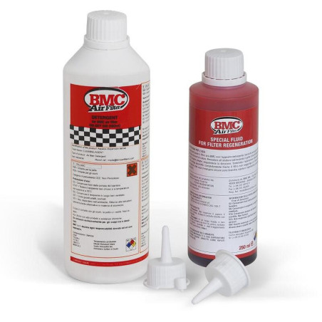 Kit de mantenimiento para filtro de aire BMC botella - 500ml + 250ml