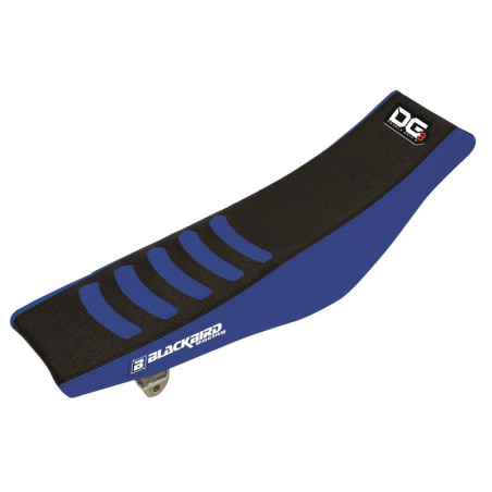 Funda de asiento Blackbird Doble agarre 3 Yamaha negro/azul 1236H
