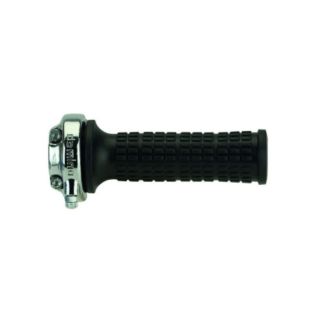 Acelerador vintage cromado Domino Lario 0346.03 + puños