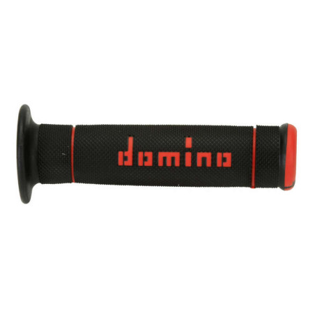 Puños de trial DOMINO negro/rojo A24041C4240A7-0