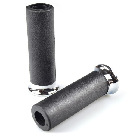 Puños Domino custom 119mm negro abierto 4141.82.40.04