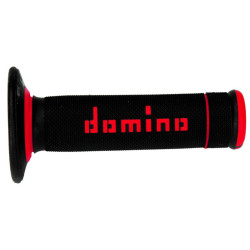 Puños off road DOMINO cross negro/rojo A02041C4240
