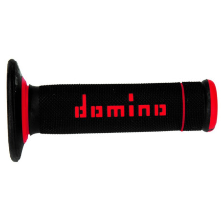 Puños off road DOMINO cross negro/rojo A02041C4240