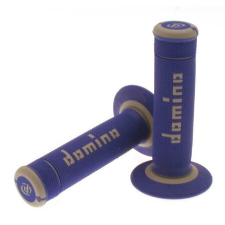 Puños off road DOMINO Extrem azul/gris A19041C5248