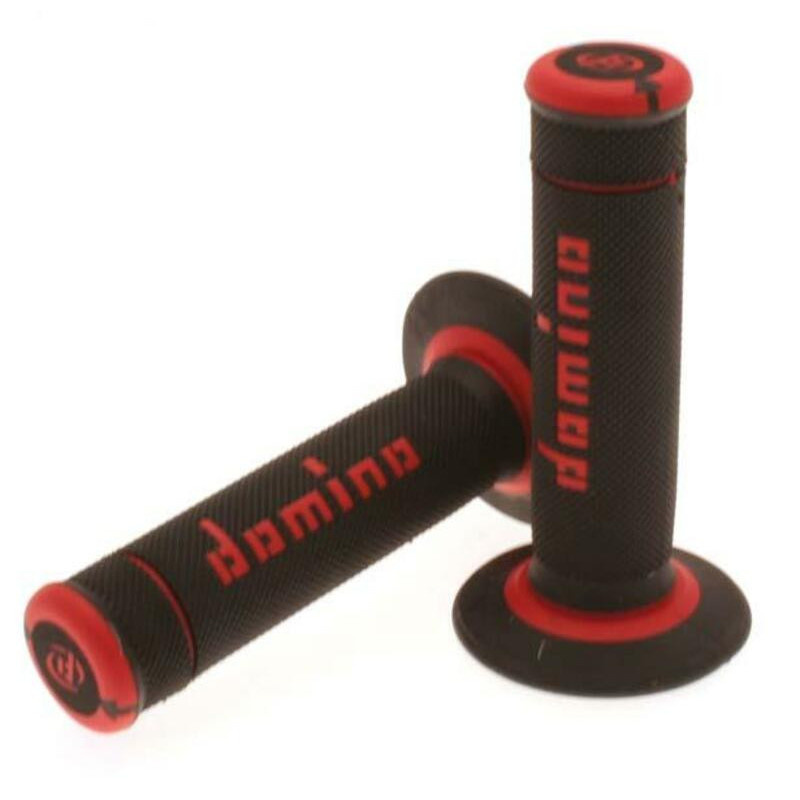 Puños off road DOMINO Extrem negro/rojo A19041C4240