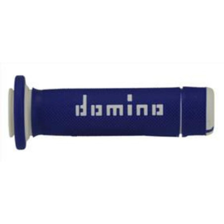 Puños para ATV/Quad DOMINO 118mm azul/blanco A18041C4648