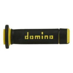 Puños para ATV/Quad DOMINO 118mm negro/amarillo A18041C4740