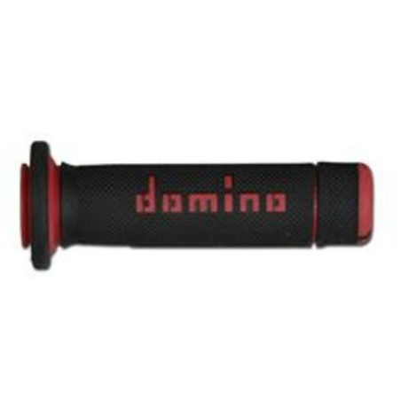 Puños para ATV/Quad DOMINO 118mm negro/rojo A18041C4240