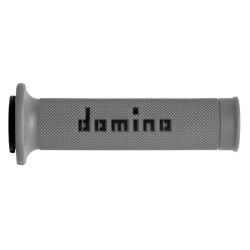 Puños racing DOMINO 126mm gris/negro A01041C4052