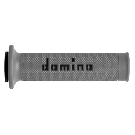 Puños racing DOMINO 126mm gris/negro A01041C4052