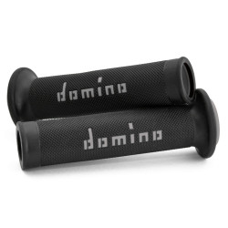 Puños racing DOMINO 126mm negro/gris A01041C5240 2