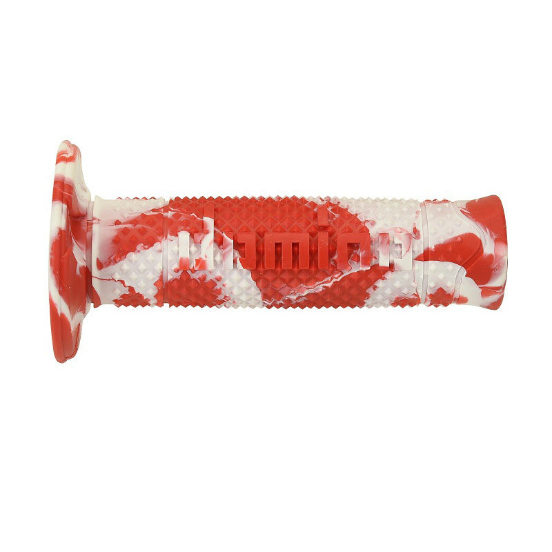 Puños off road DOMINO Snake rojo/blanco A26041C93A