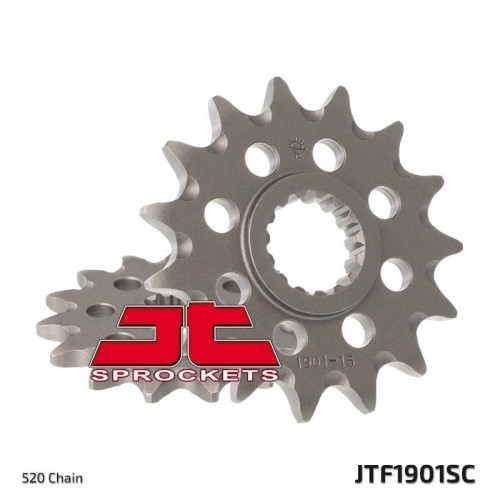 Kit de cadena JT 520HDS 14/50 Super-Reforzado - corona ultraligero autolimpiable