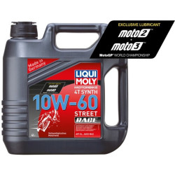 Aceite de motor LIQUI MOLY Sintético 4T 10W-60 Street Race - Garrafa 4L