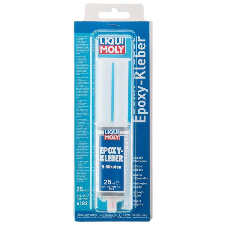 Adhesivo epoxy de 2 componentes LIQUI MOLY para todo tipo de materiales - 25ml