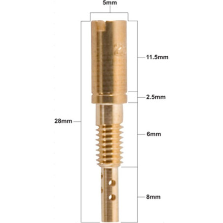 Chiclé de baja Prox 25 para Mikuni N224.103 SERIES