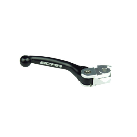 Maneta de freno SCAR FLEX plegable negro