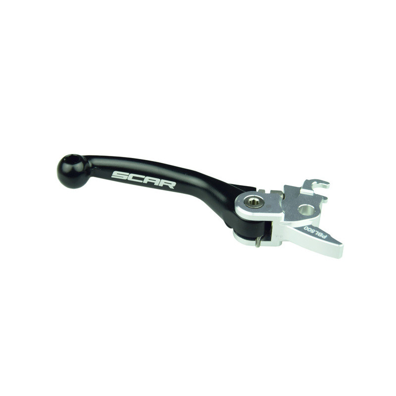 Maneta de freno SCAR FLEX plegable negro