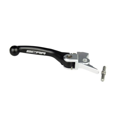 Maneta de freno SCAR FLEX plegable negro
