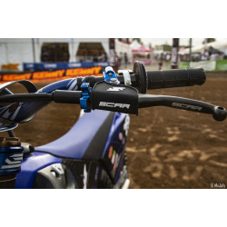 Maneta SCAR plegable + soporte universal, ajuste color azul 2