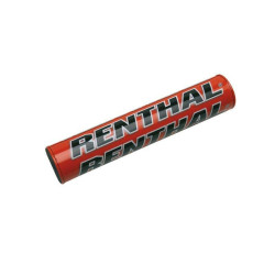 Protector/Morcilla barra superior de manillar Renthal rojo 180mm P251