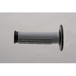 Puños Renthal Dual MX medio cuadradillo blando gris G151 2