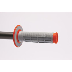 Puños Renthal Dual MX medio cuadradillo blando naranja G155 2