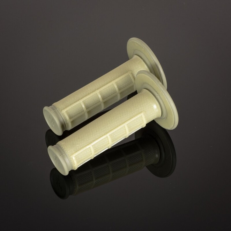 Puños Renthal Dual Kevlar MX medio cuadradillo gris