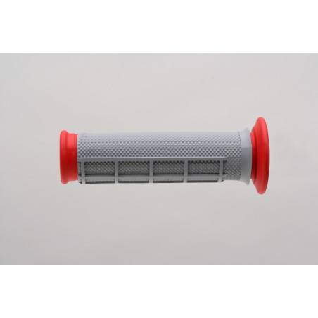 Puños Renthal Dual ATV full diamond rojo G169