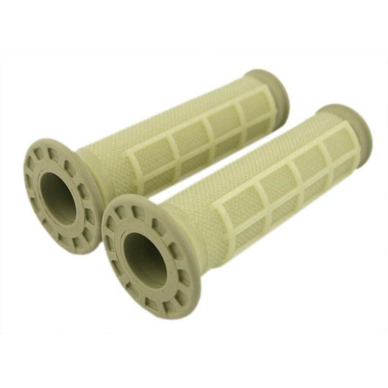 Puños RENTHAL Dual Kevlar ATV medio cuadradillo gris G171