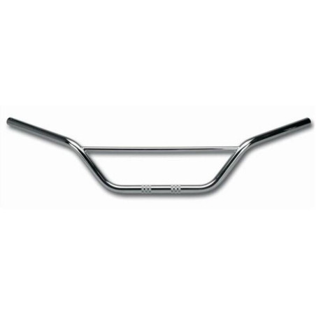 Manillar Domino ENDURO VINTAGE Acero cromado Ø22 A:835/B:190/C:194/D:132