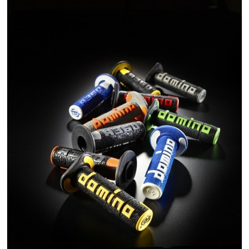 Puños Domino Off Road A360 negro/naranja A36041C4045A7-0