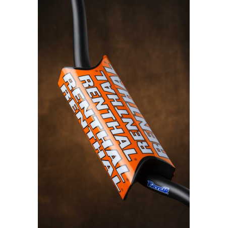 Protector/Morcilla de manillar sin barra superior equipo oficial Renthal naranja P276