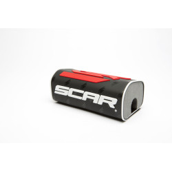 Protector/morcilla de manillar SCAR 3D (para manillar sin barra) - Negro