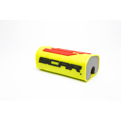 Protector/morcilla de manillar SCAR 3D (para manillar sin barra) - Amarilla