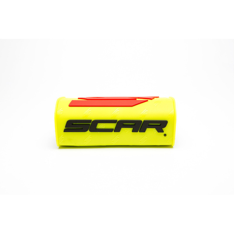 Protector/morcilla de manillar SCAR 3D (para manillar sin barra) - Amarilla