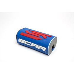 Protector/morcilla de manillar SCAR 3D (para manillar sin barra) - Azul