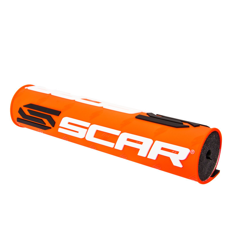 Protector/morcilla de manillar SCAR 3D (para manillar con barra) - Naranja flúor