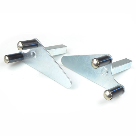 Kit caballete paddock BIHR delantero + soportes pivotantes de horquilla
