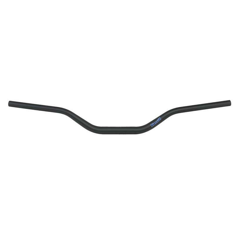 Manillar Renthal Fatbar Carmichael negro con protector negro 604-01-BK