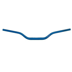 Manillar Renthal Fatbar Carmichael azul con protector negro 604-01-BU