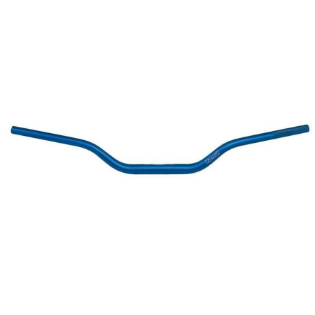 Manillar Renthal Fatbar Carmichael azul con protector negro 604-01-BU